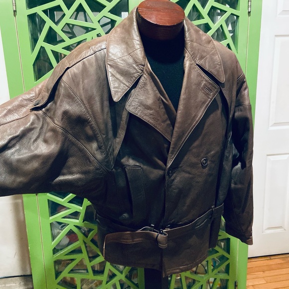 Loewe Madrid Luxury Lambskin Leather Jacket w/ Forro Lining - size 54 - Picture 4 of 12